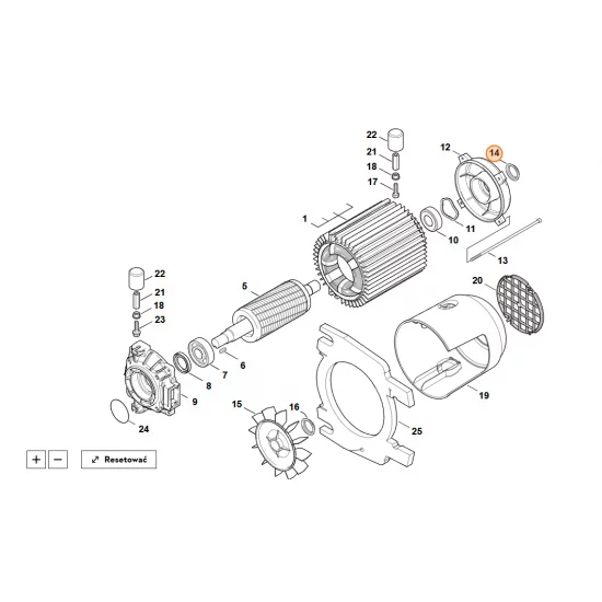 Stihl  Pierścień uszczelniający 4757 609 0200